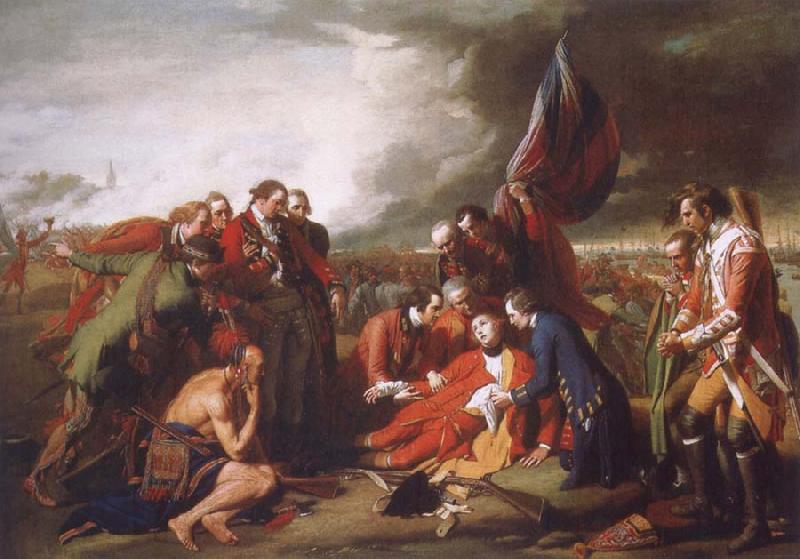 Benjamin West The Death of General Wolfe Sweden oil painting art